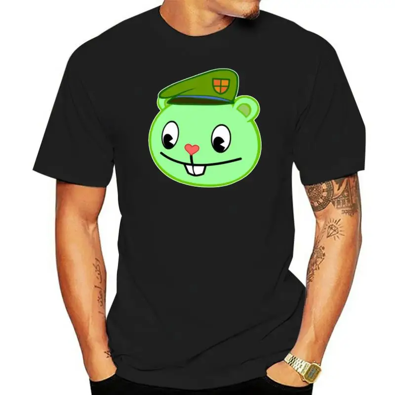 Flippy The Happy Tree Friends T Shirt Cartoon Tv Classic Tee Gift New From Us Streetwear Tee Shirt