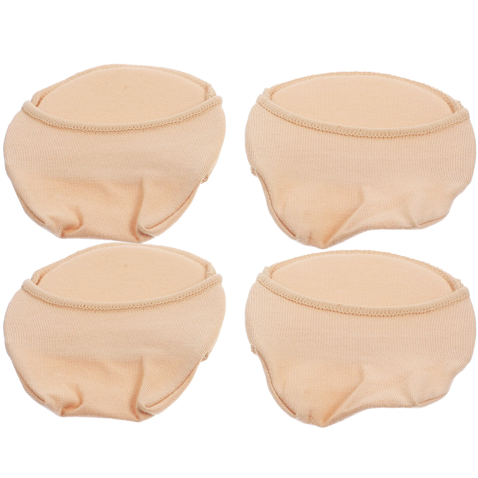 

2pcs Invisible Toe Toppers Half Socks Non Slip Silicone Base Premium Cotton Breathable Comfortable All Day Wear Forefoot