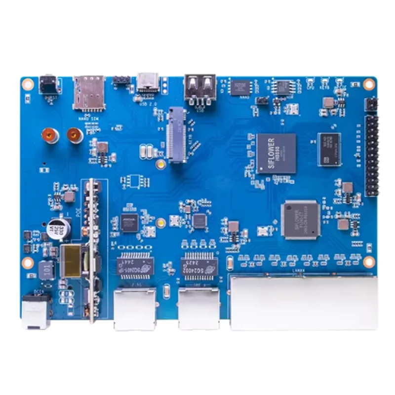 

Y45A-For Banana Pi BPI-RV2 Siflower SF21H8898 4Core RISC-V Processor 512MB DDR3 16MB SPI NOR Flash RTC Risc-V Gateway Board