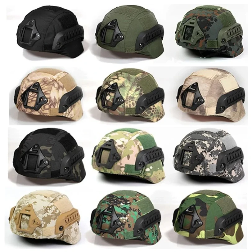 

Helmet Cover Airsoft Tactical Helmet Cover for Military MICH 2000 Helmet Airsoft Shooting Sports Equipment