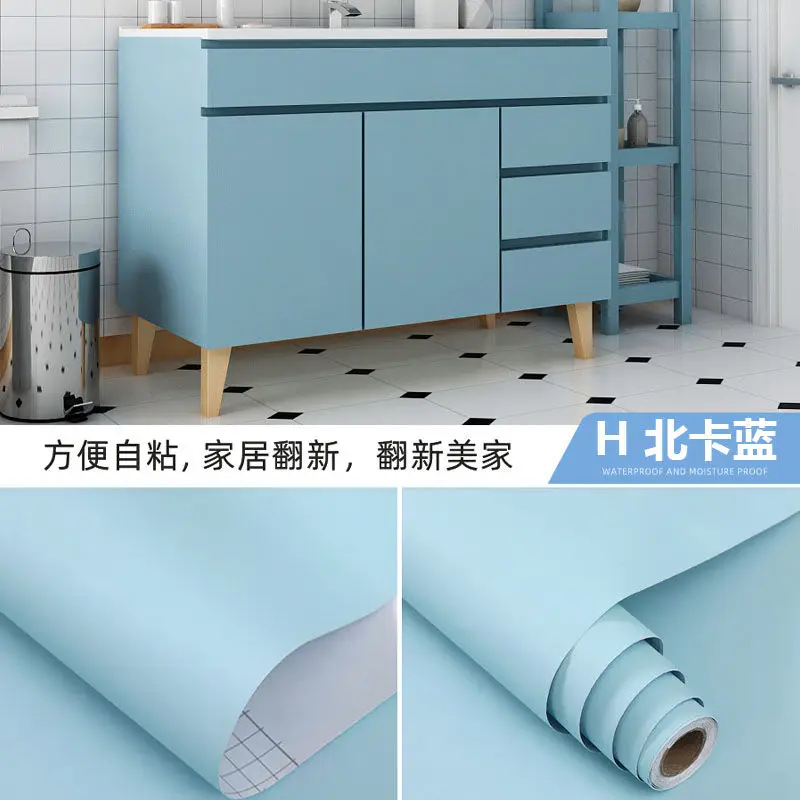 Woonkamer Slaapkamer Waterdicht Schil en plak Verdikking Behang Meubilair Keuken Kookbank Oliebestendige kaststickers