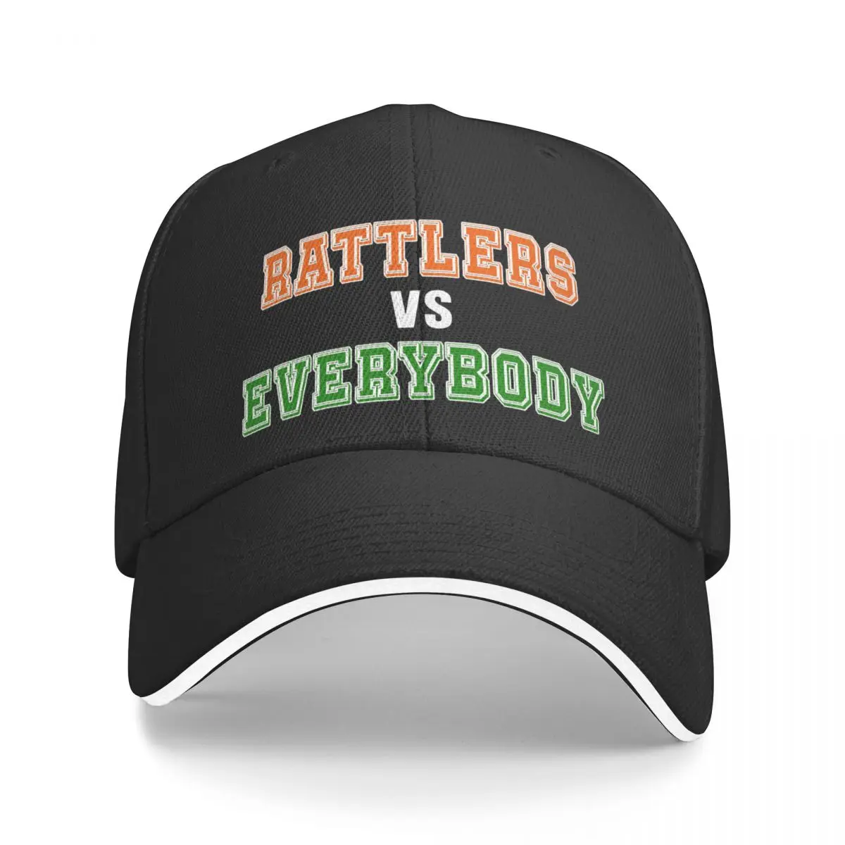 Rattlers vs Everybody Baseball Cap custom Hat Hat Man Luxury Sports Cap Golf Men Women's