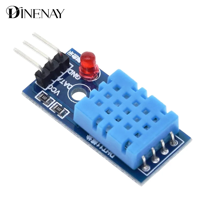 DHT11 Temperature Humidity Module Electronic Blocks Ultra-low Power Board Single Bus Output Digital Signal Humidity Sensor
