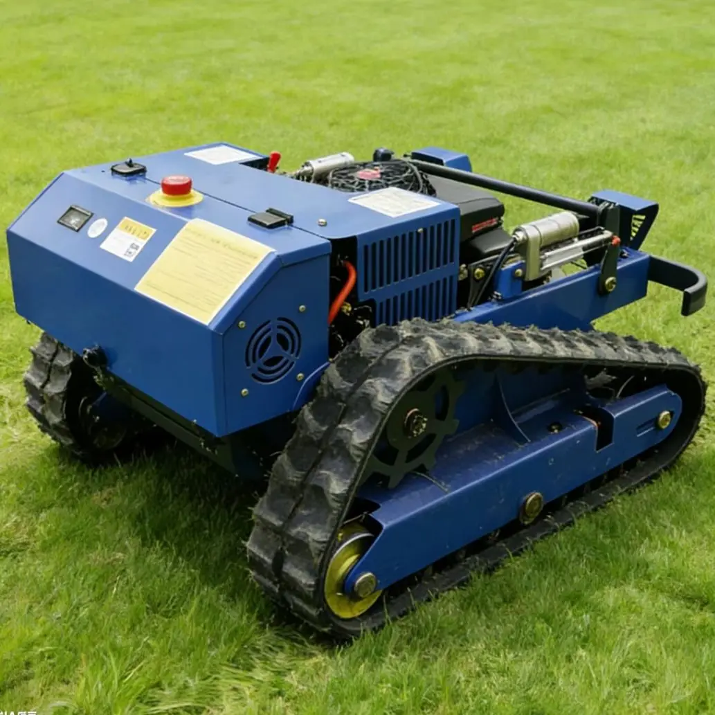 Customized Petrol Lawn Mower Intelligent Remote Control Lawn Mowers Labor Saving Replace Manual Grass Cutting Work