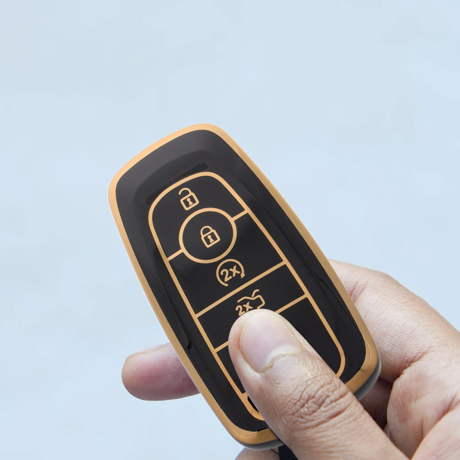 

Universal Fob Cover Tpu Car Protector Shell Case No Tools Required Durable Scratch Resistant Easy Installation Stylish Design
