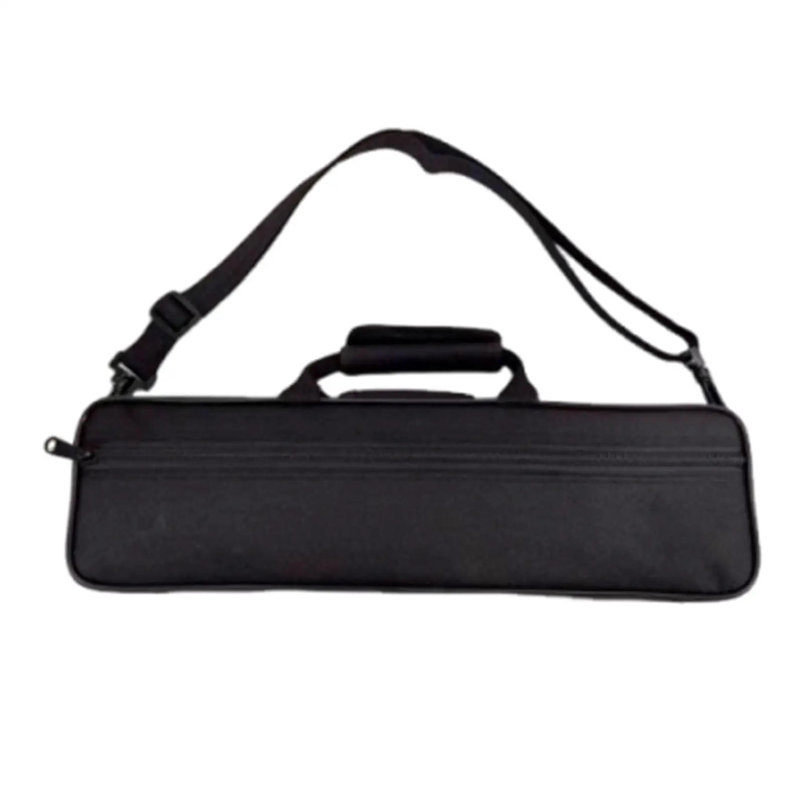 حافظة فلوت لقماش أكسفورد مكونة من 16 فتحة، حقيبة أدوات موسيقية خفيفة الوزن محمولة، حقيبة حمل فلوت، حزام كتف قابل للتعديل