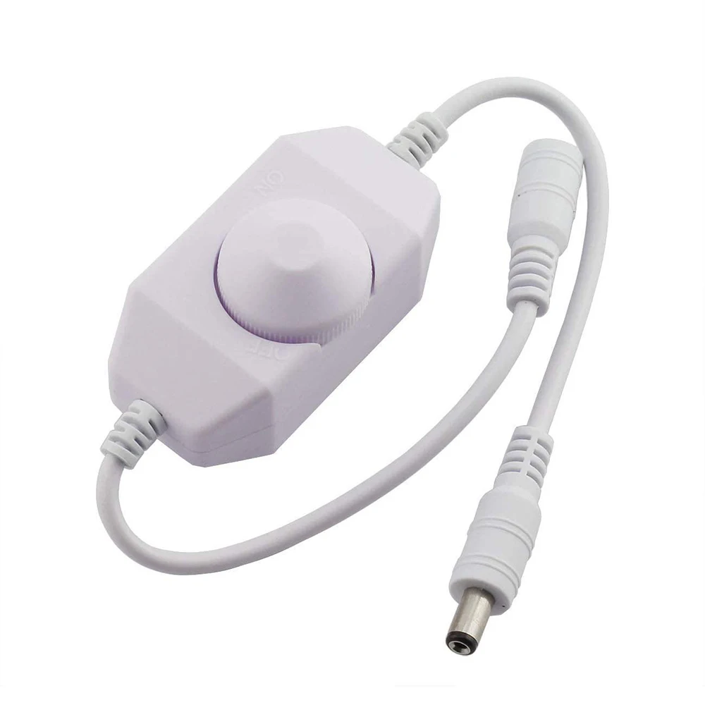 LED Dimmer Switch COB Brightness Adjust Controller 2835 5050 5730 5630 Driver LED Light Strip Power Supply Controller DC12V 24V