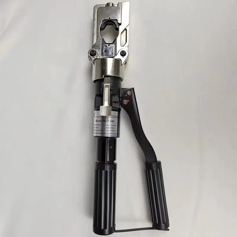 HCT-185 Manual Hydraulic Crimping Tool 5t Two Stage Hydraulic Manual Crimping Tool for Cu10-185mm²