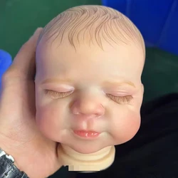 19inch Already Painted Reborn Doll Parts Pascale Cute Sleeping Baby 3D Painting with Visible Veins Cloth Body Included