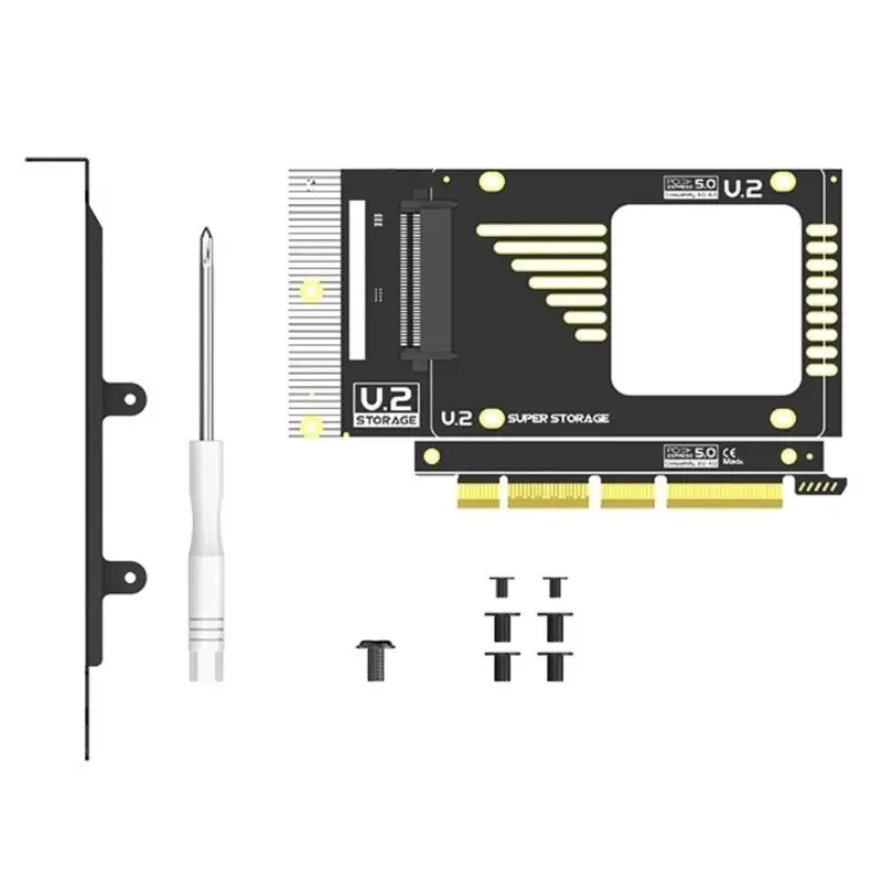 31BA Fast Speed PCIe 5.0 to U.2 SFF 8639 Adapter Card 128GB/s Bandwidth for NVMe Computing Storage Solution