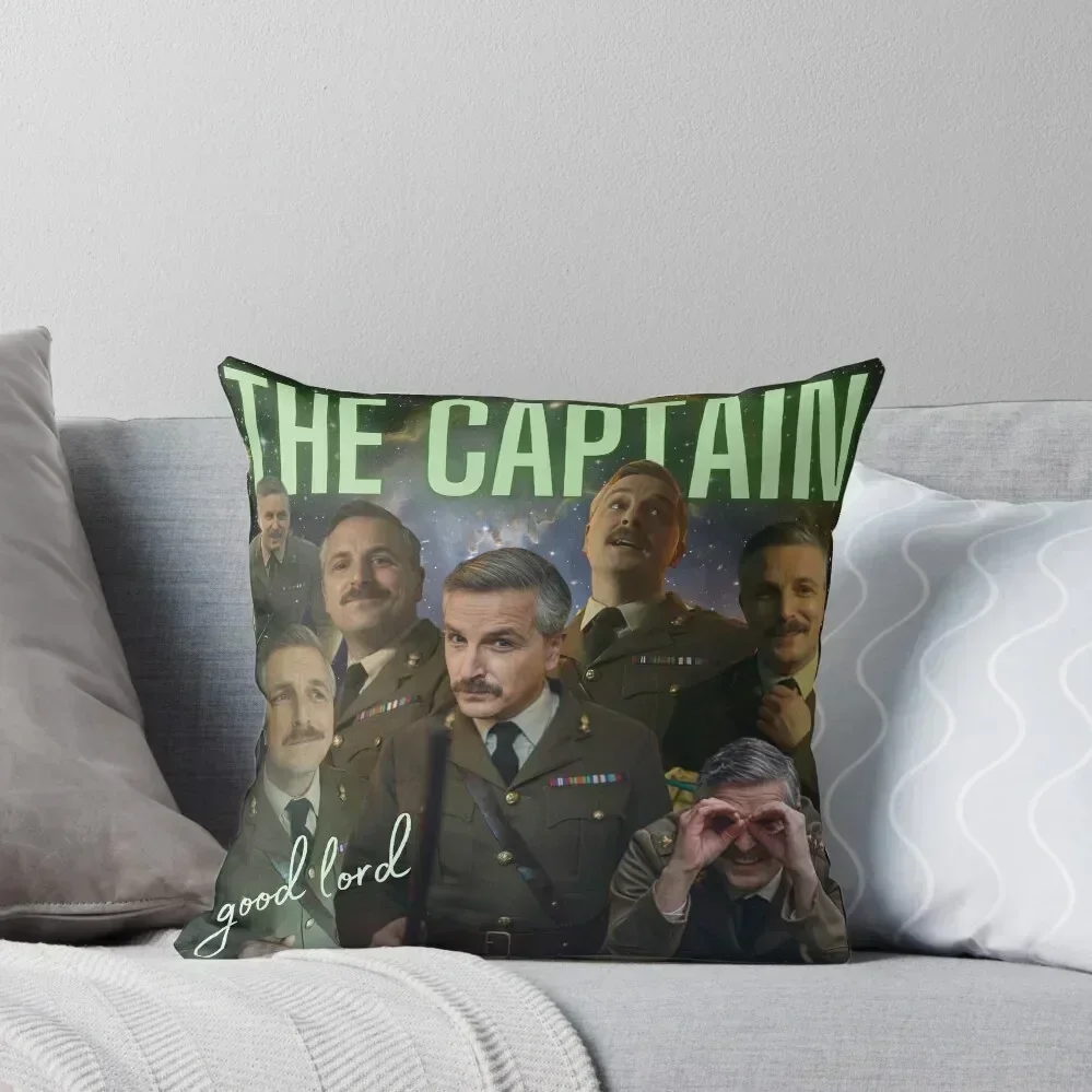 

The Captain - BBC Ghosts Throw Pillow luxury home accessories luxury covers Pillow Decor pillow