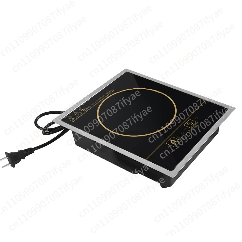 Control 800W For Car Home Caravan Yacht Kitchen RV Induction Cooker 220V Embedded Bordered Circular Square Touch