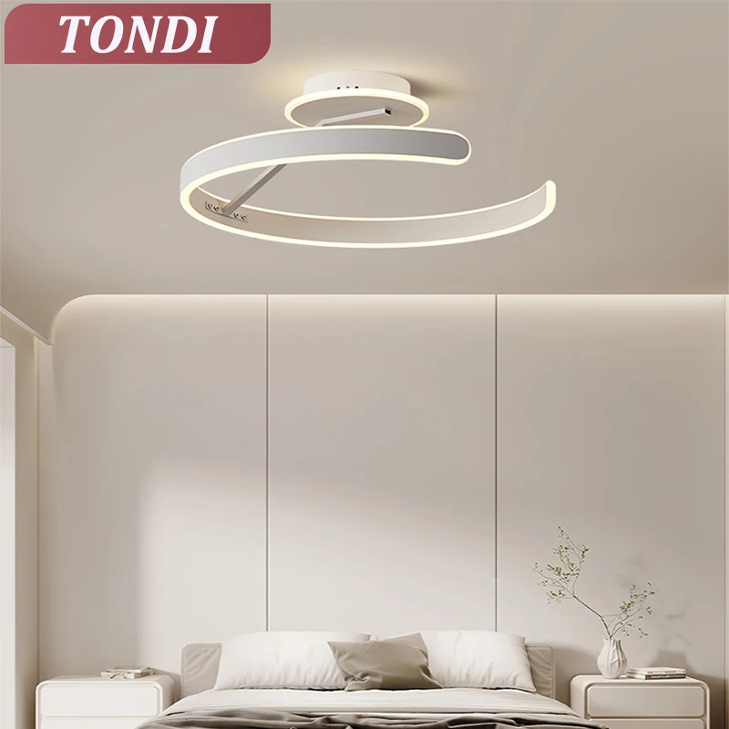 moderno teto led para sala de estar quarto e sala de jantar iluminacao domestica decoracao lampada branco e preto 01