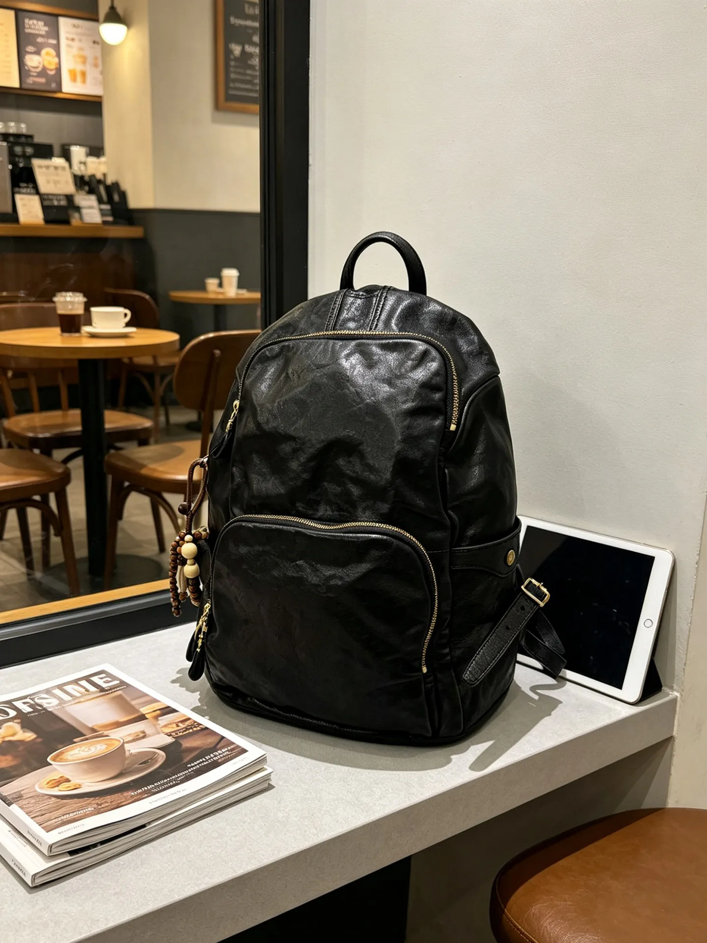 PNDME simple designer handmade vegetable tanned cowhide women's backpack outdoor travel luxury genuine leather laptop bagpack