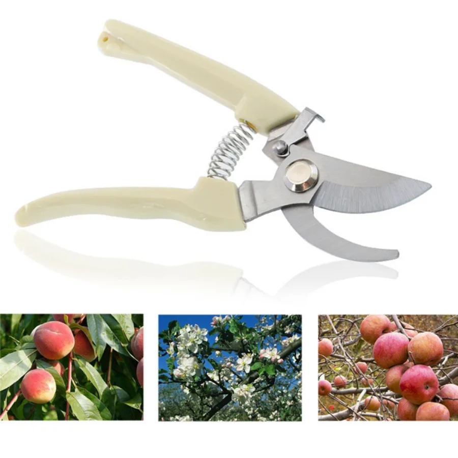 

7-inch branch shears fruit branch reduced pruning garden shears carbon steel labor-saving multi-functional garden tools