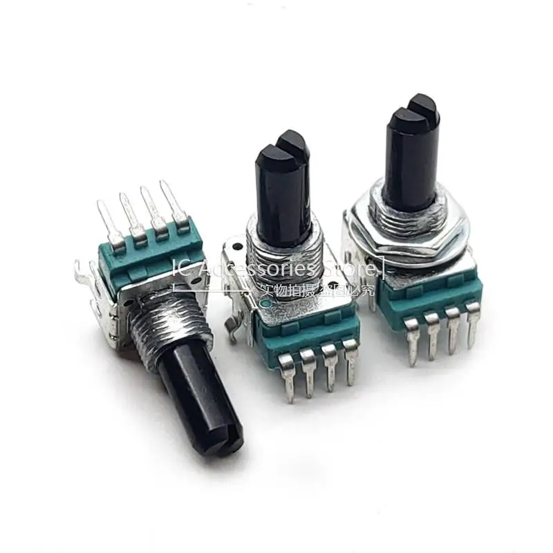 3PCS R1111NOA-V-B104-F17.5 B100K B104 Electric Welding Machine Potentiometer 4 Pin Half Shaft 18MM