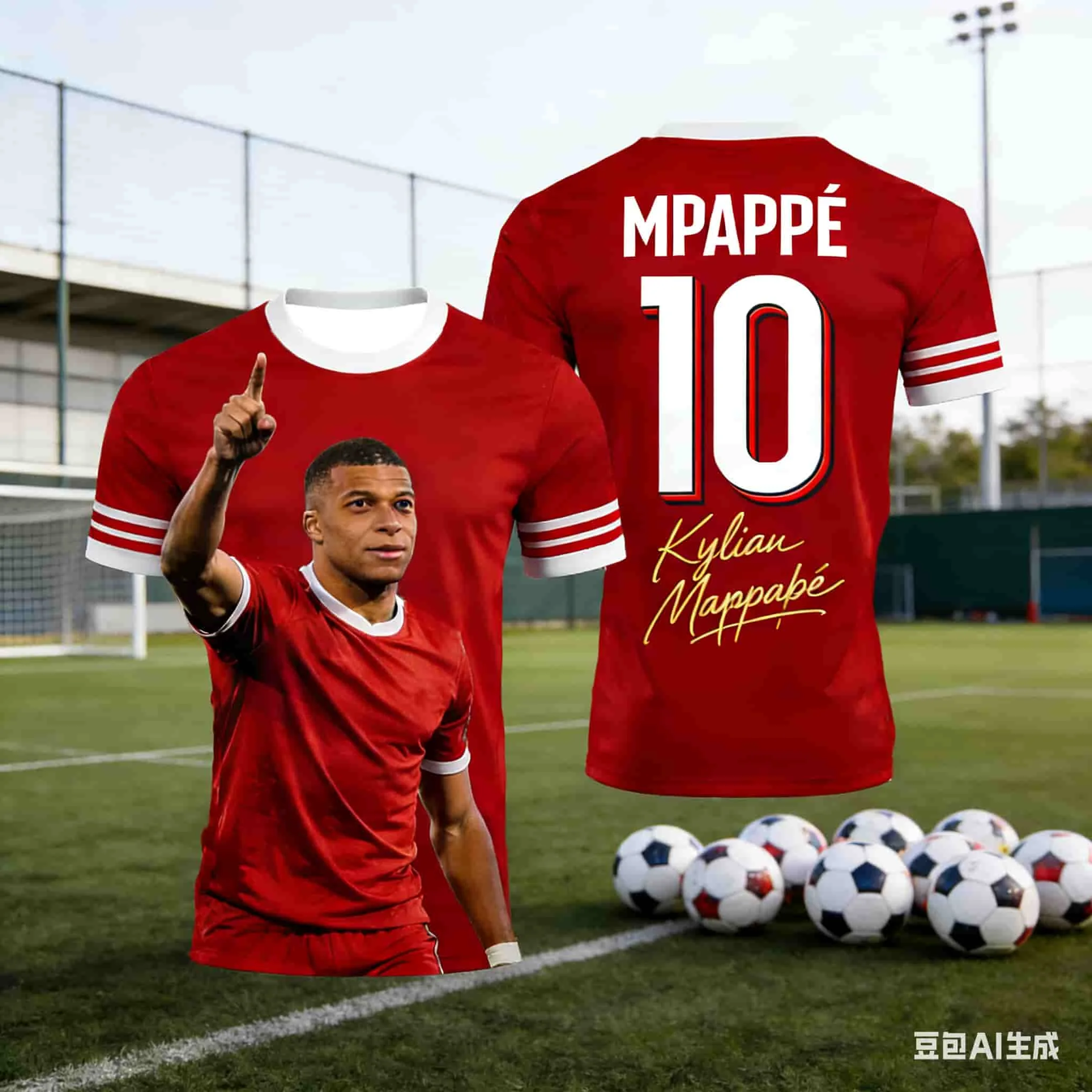 

2026 Summer New Commemorative Mbappé Soccer Jersey Special Edition Men Women Kids Outdoor Quick-Dry Breathable Football Shirt