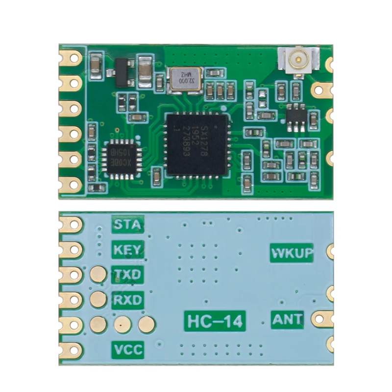 HC-14 wireless module 433MHz receiving and transmitting 1km serial communication data transmission si4438 networking