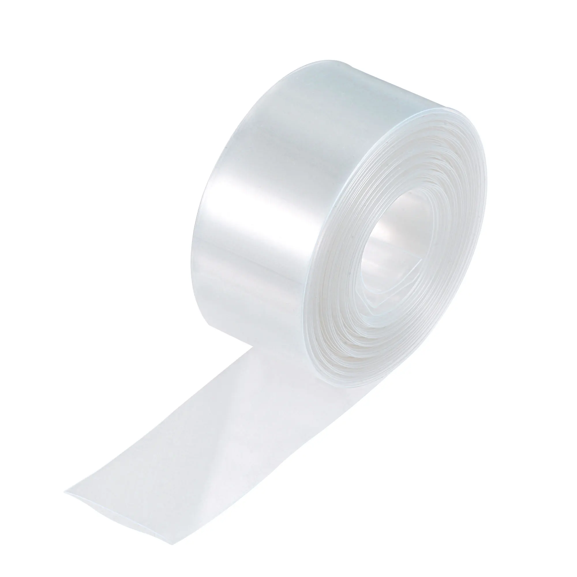 Paquete de Tubo termorretráctil de PVC con batería de litio 18650 de 6 metros, funda de Cable de envoltura de película aislada de 23mm de ancho, transparente/azul/negro/verde claro