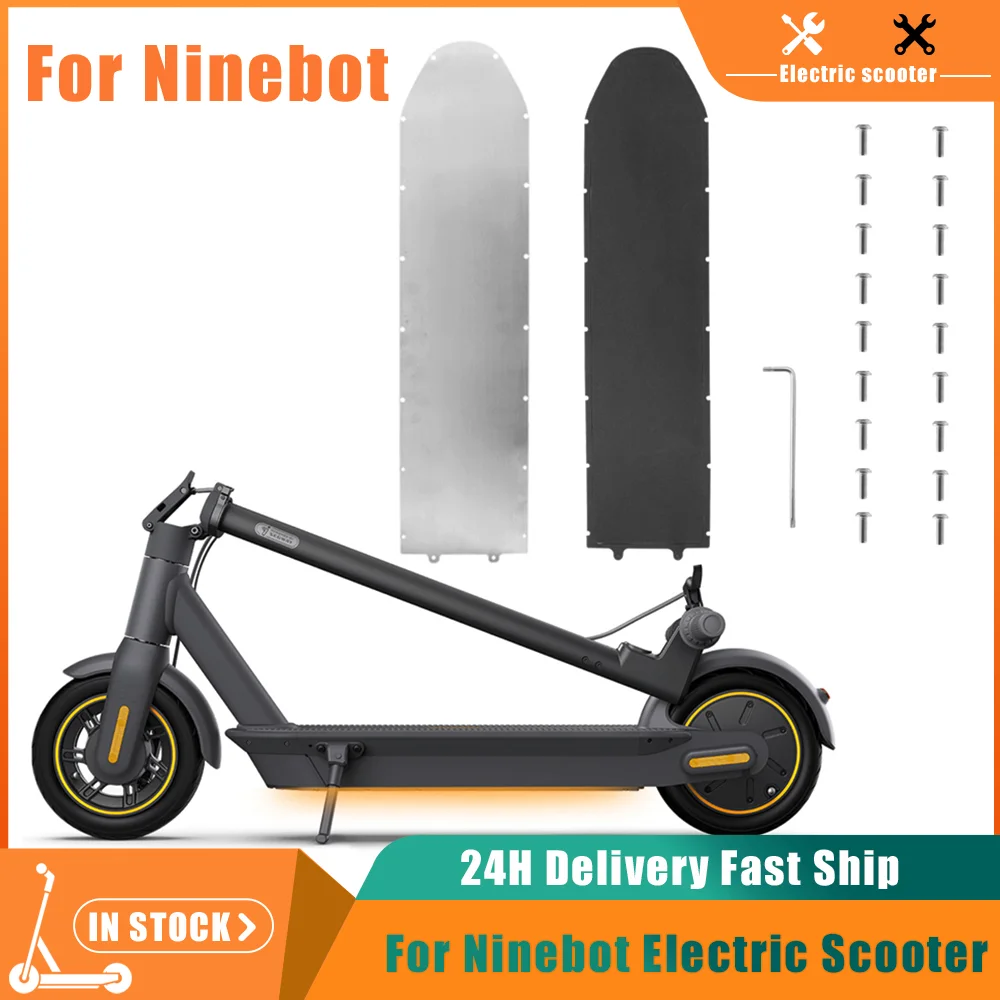 Aluminum Alloy Battery Bottom Cover + Seal Sponge Foam Waterproof Ring With Screws For Ninebot Max G30 Electric Scooter Parts