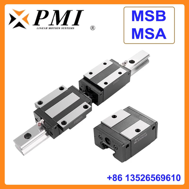 We supply brand-new MSB15S four-hole MSB15TS two-hole slider SSF0N PMI Yintai guide rail bearings