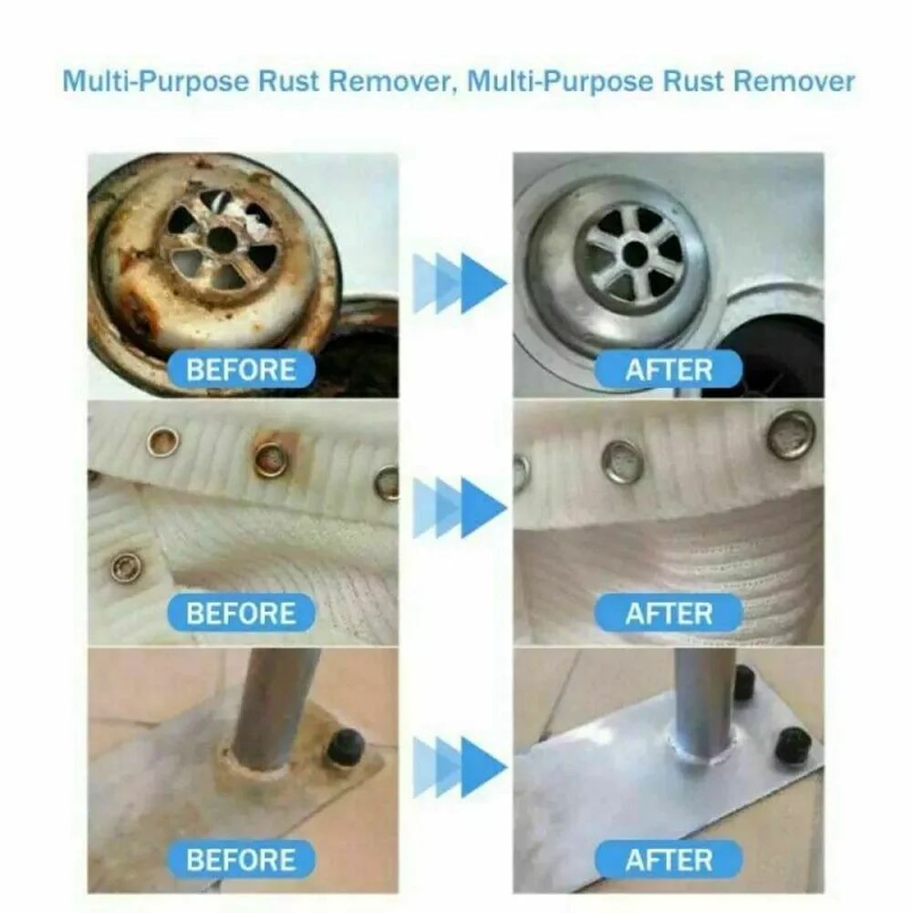 Universal Car Anti-Rust Remover Inhibitor Maintenance Derusting Spray Cleaner Tire Axle Maintenance Stainless Steel Rust Remover