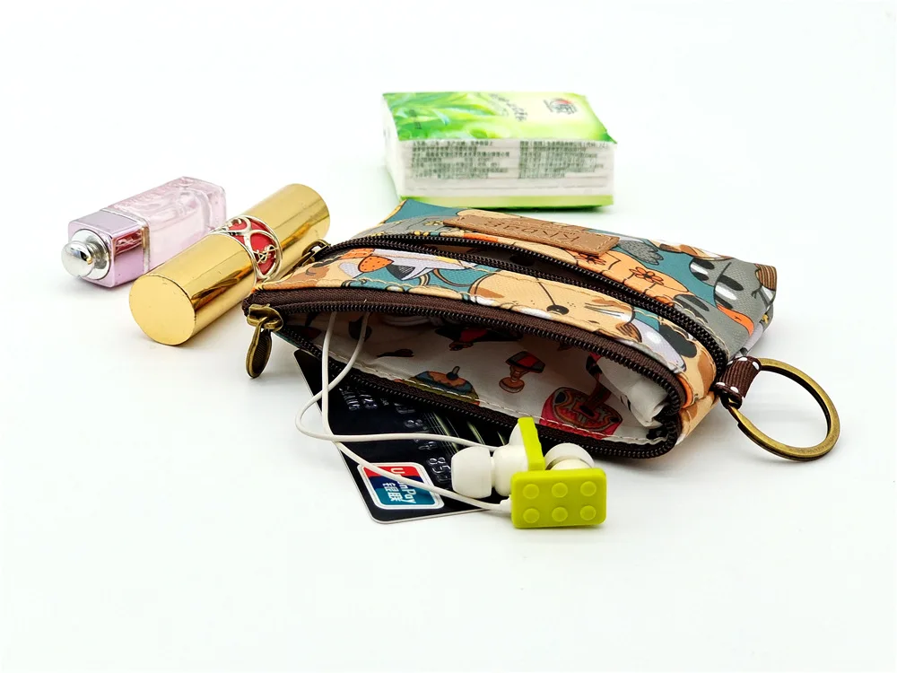 Polyester Wasserdichte Damen Münztasche Damen Organizer Brieftasche Weibliche Telefon Geldbörse Geldbeutel Clutch Handtasche Carteira für Mädchen – Detail 20