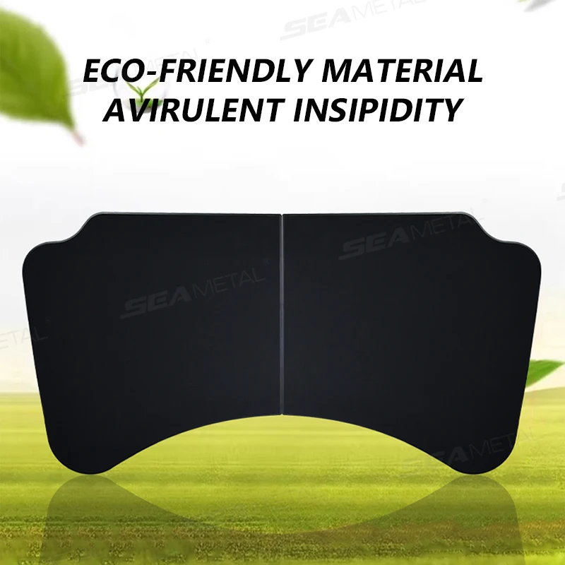 SEAMETAL Car Temporary Tray for Laptop Stable Large Load-Bearing Car Table Board Foldable Large Car Dining Table Drink Holder - view 3