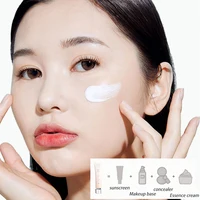 Crème CC correctrice de teint blanche, fond de teint pour le visage, maquillage à haute couvrance, éclaircissant pour la peau, correcteur de teint, crème tonifiante, base de maquillage coréenne 5