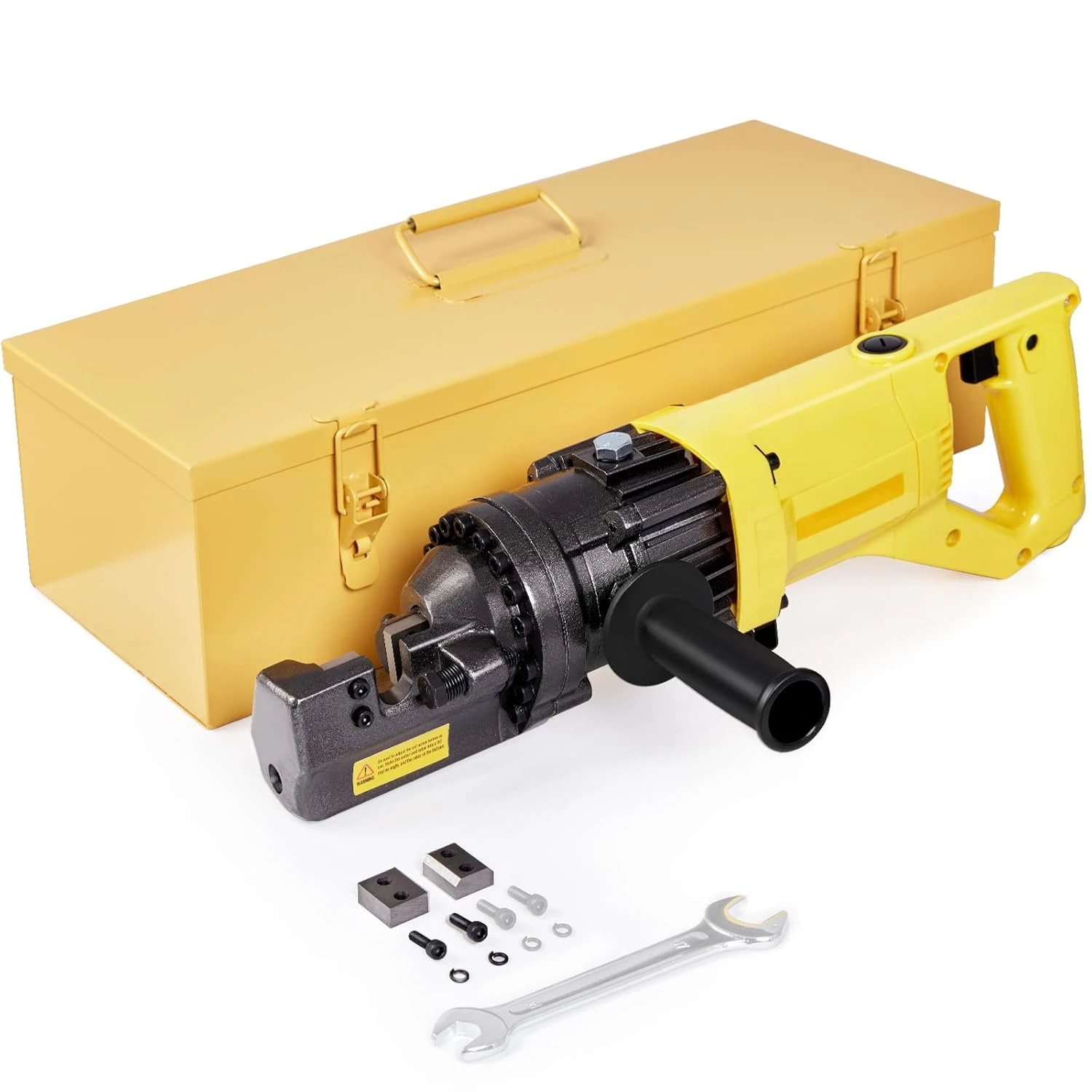 

Electric Hydraulic Rebar Cutter,900W Portable Electric Rebar Cutter,Cutting up to 5/8 Inch #5 4-16mm Rebar within 3 Seconds