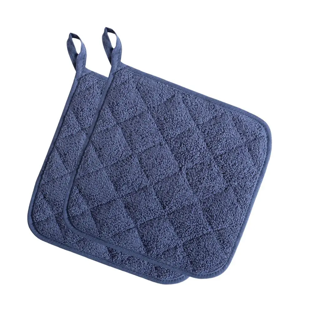 قفازات فرن طبخ قطنية ، حصيرة خبز ، قاعدة أكواب ميكروويف ، نعناع ثنائي ، إكسسوارات مطبخ ، حامل تيري ، قفازات ، H0e9