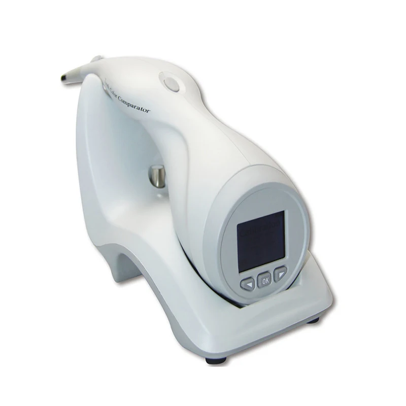 LED Dental Teeth Whitening Digital Shade Guide Tooth Color Comparator Professional Home Use Scale Tool