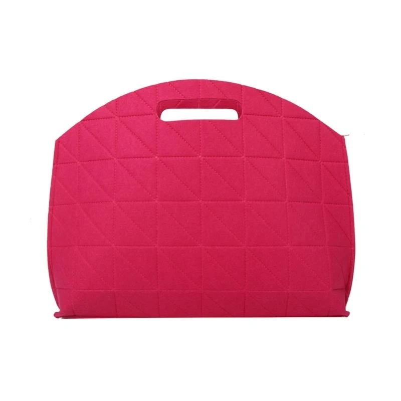 

Lady Solid Color Clutch Women Felt Envelope Bag Ladies Business Clutch for Work