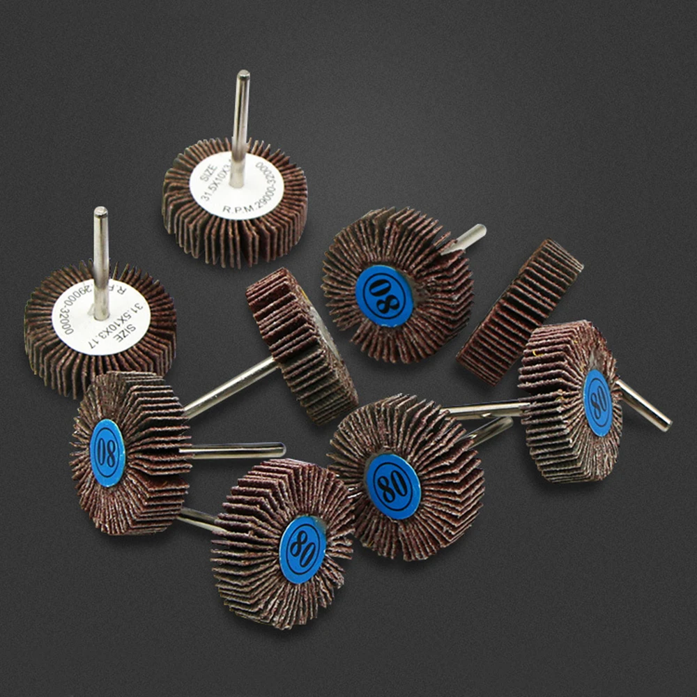 Flap Wheels Precise High-quality Perfectly Smooth Surfaces Quickly Time-saving Sanding Discs For Rotary Tools Woodworking Easily