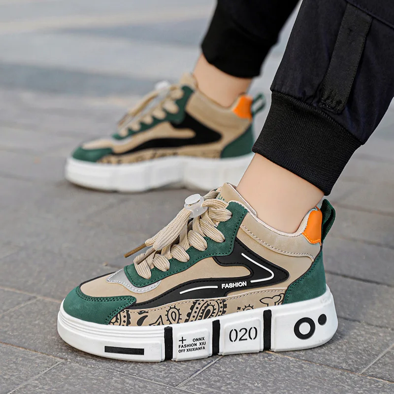 

Boys' board shoes Low top children 2024 new casual shoes fashion fashion big sports shoes for children girls' fashion shoes