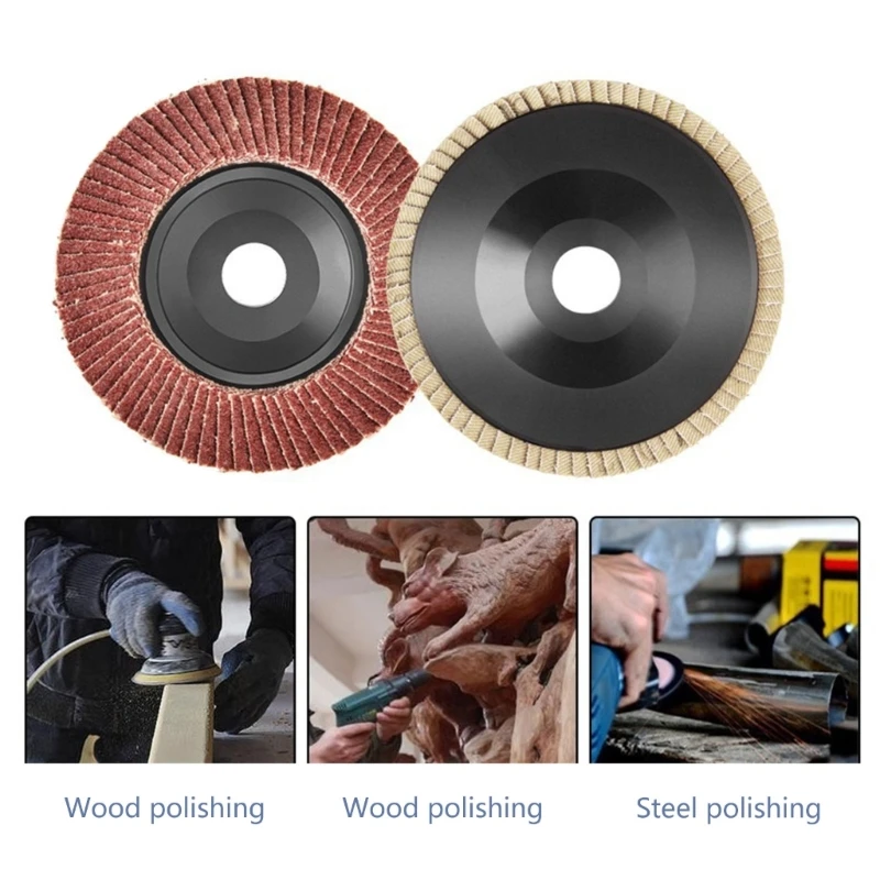 

Grinding Wheel 4 Inch Grinding and Polishing Buffing Pads for Metal Planks