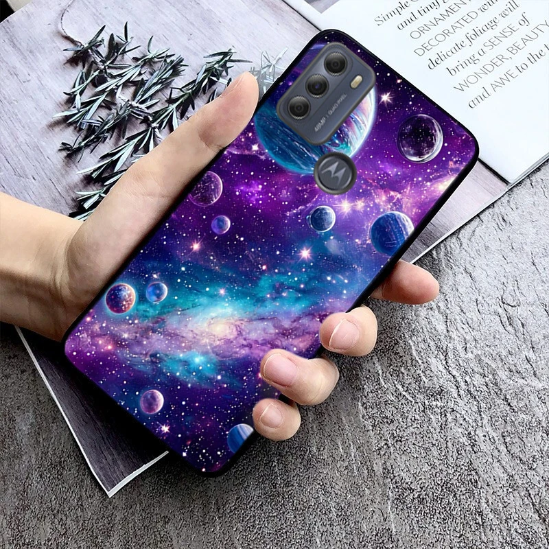 

Phone Case For Motorola Moto G85 G55 G05 G14 G75 G31 G50 G10 G20 G30 G60 G13 G32 G84 G54 G53 G72 G24 Power Universe Space Planet