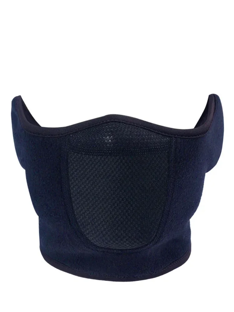 AliExpress Winter Fleece Thermal Mask With Breathable Mesh Design Windproof & Dustproof Mask For Skiing/Cycling/Riding Motorcycle