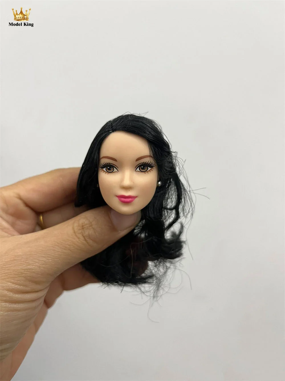 【Default Defects】Original 1/6 Bratz Doll Old Style Rare Long Hair Head About 28CM Action Figure Body Dolls Model For Fans DIY