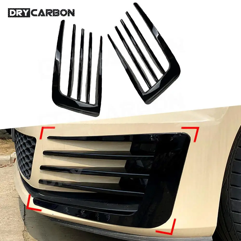 

For Volkswagen VW Golf 7 MK7 GTI 2013 2014 2015 2016 Car Front Bumper Air Intake Frame Grille Splitters Spoiler Canard Lip