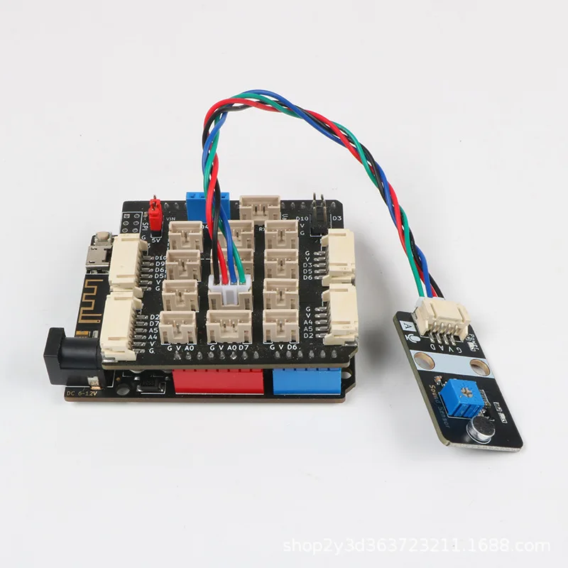 5V Sound Sensor Module Microphone Amplifier Sound Induction Detection Compatible with Lego Blocks Electronic DIY Module
