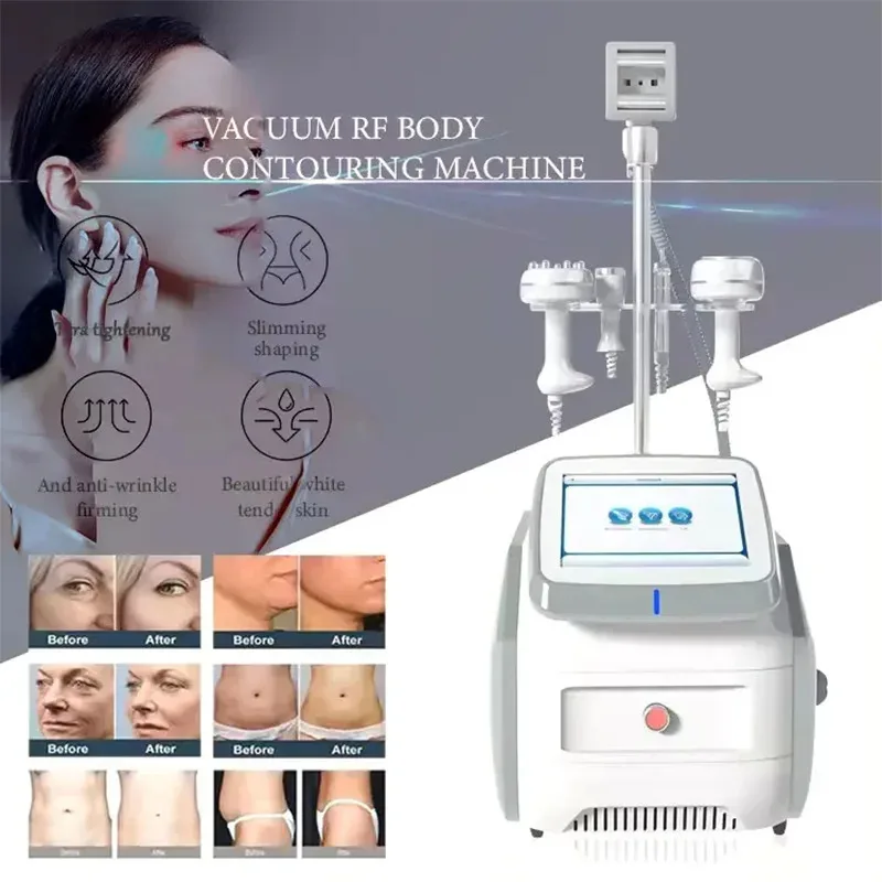 Newest 5 IN 1 Vela Body Shape Weight Loss Vacuum Cavitation Slimming Roller Shaping Massage Fat Removal Face Lift Machine New