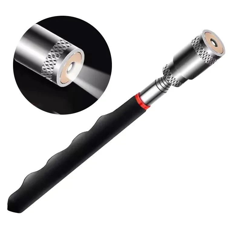 قضيب حديد التقاط مغناطيسي تلسكوبي ، برغي معدني قوي ، قضيب شفط ، أداة إصلاح وفحص السيارات المنزلية