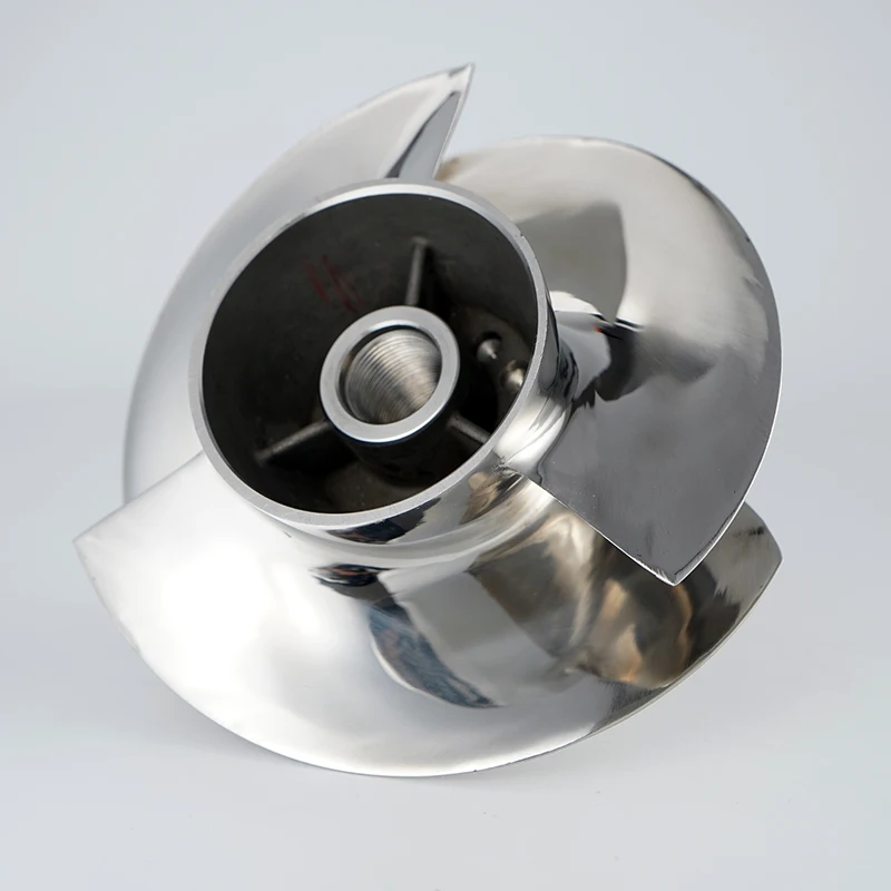 Polished 155mm Diameter Jet Ski Impeller for Yamaha VX1050 WaveRunner VX-C/VX1050A WaveRunner VX Cruiser 3-Blade