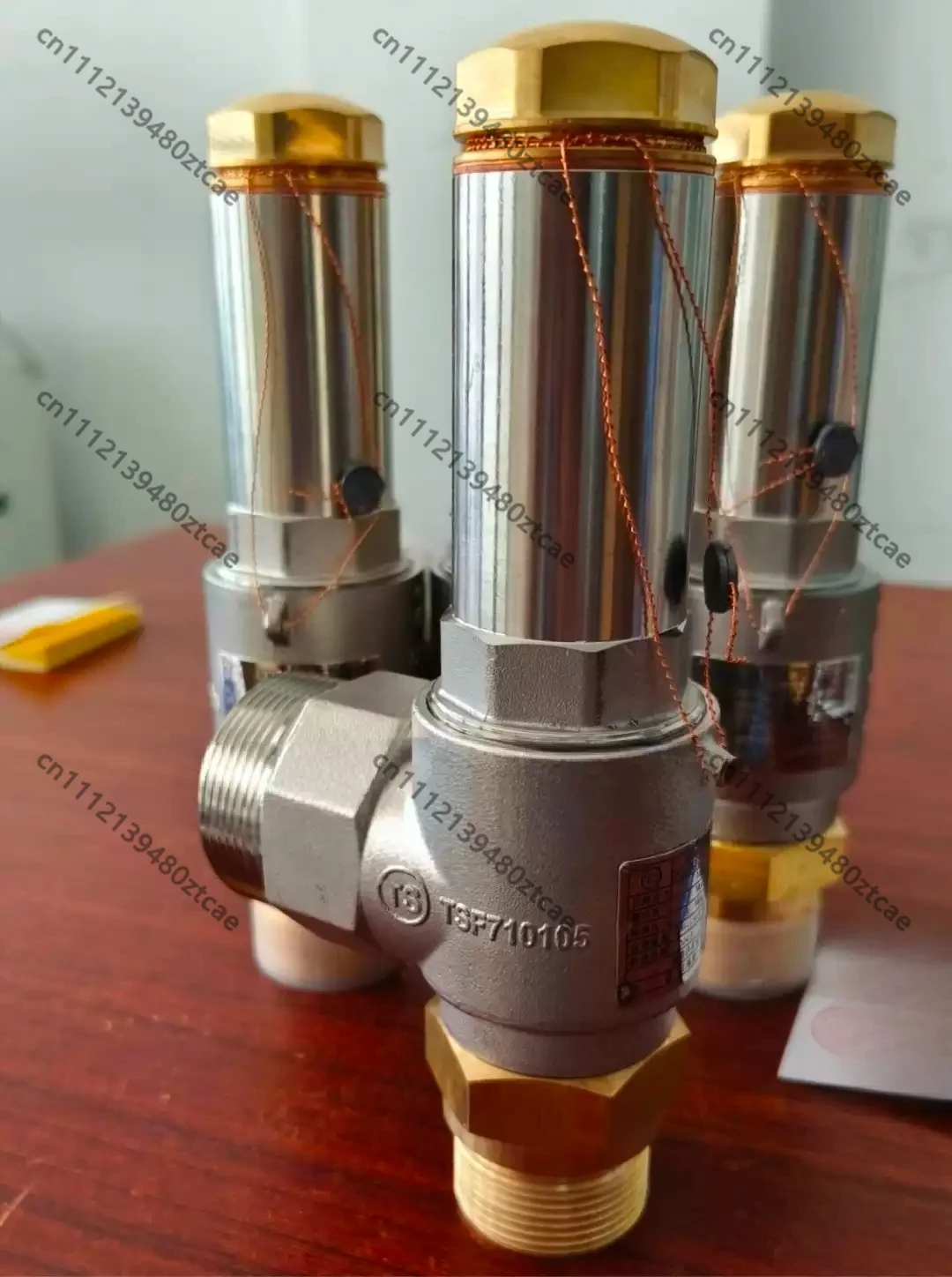 DA22F-40P Full Lift Stainless Steel Cryogenic Safety Valve DN15-DN25 For Liquid Nitrogen Liquid Oxygen Pipeline