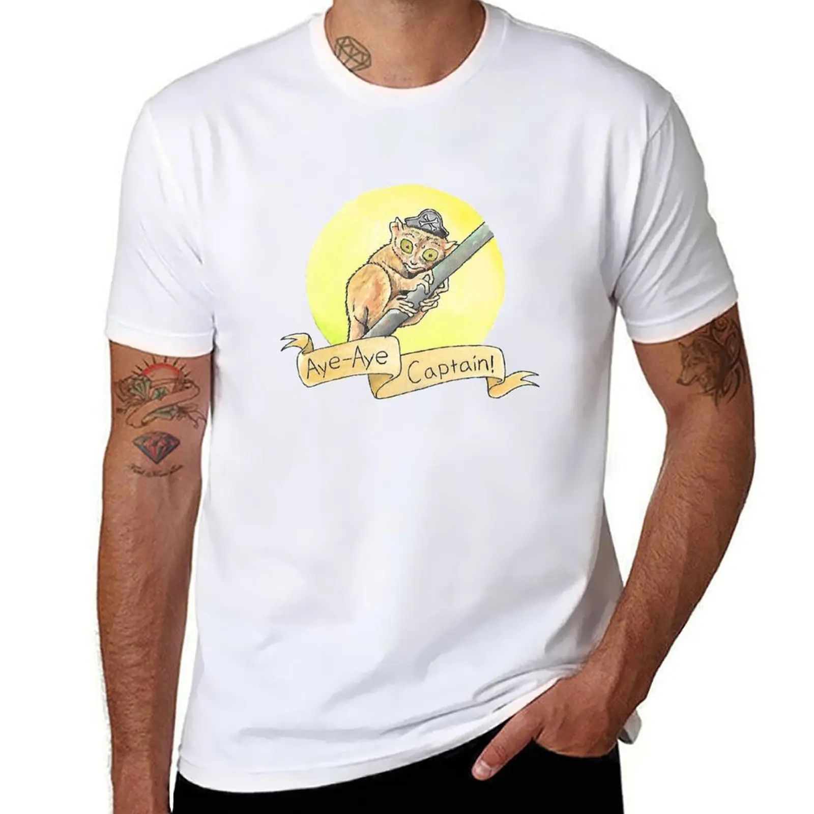 

Aye - Aye Captain! T-Shirt man t shirts cotton t shirt man designer T-Shirt