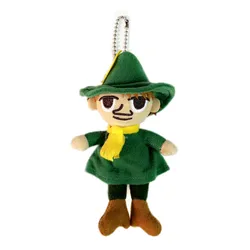 New Cute Anime Snufkin Plush Keychain Chains Small Pendant Kids Stuffed Toys For Children 15CM