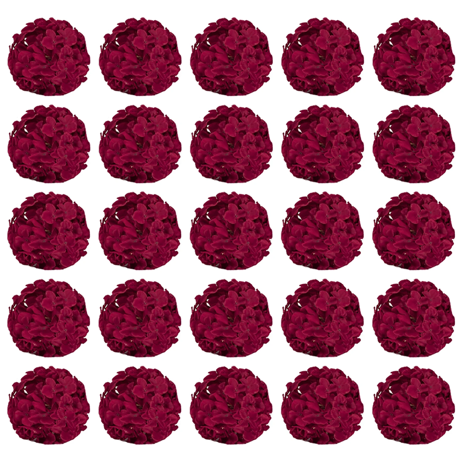 10-100 Stuks Hortensia Kunstbloemen Zijden Hortensia Volle Bloemenkoppen met Stengels voor Bruiloft Centerpieces Nep Bloemenkoppen