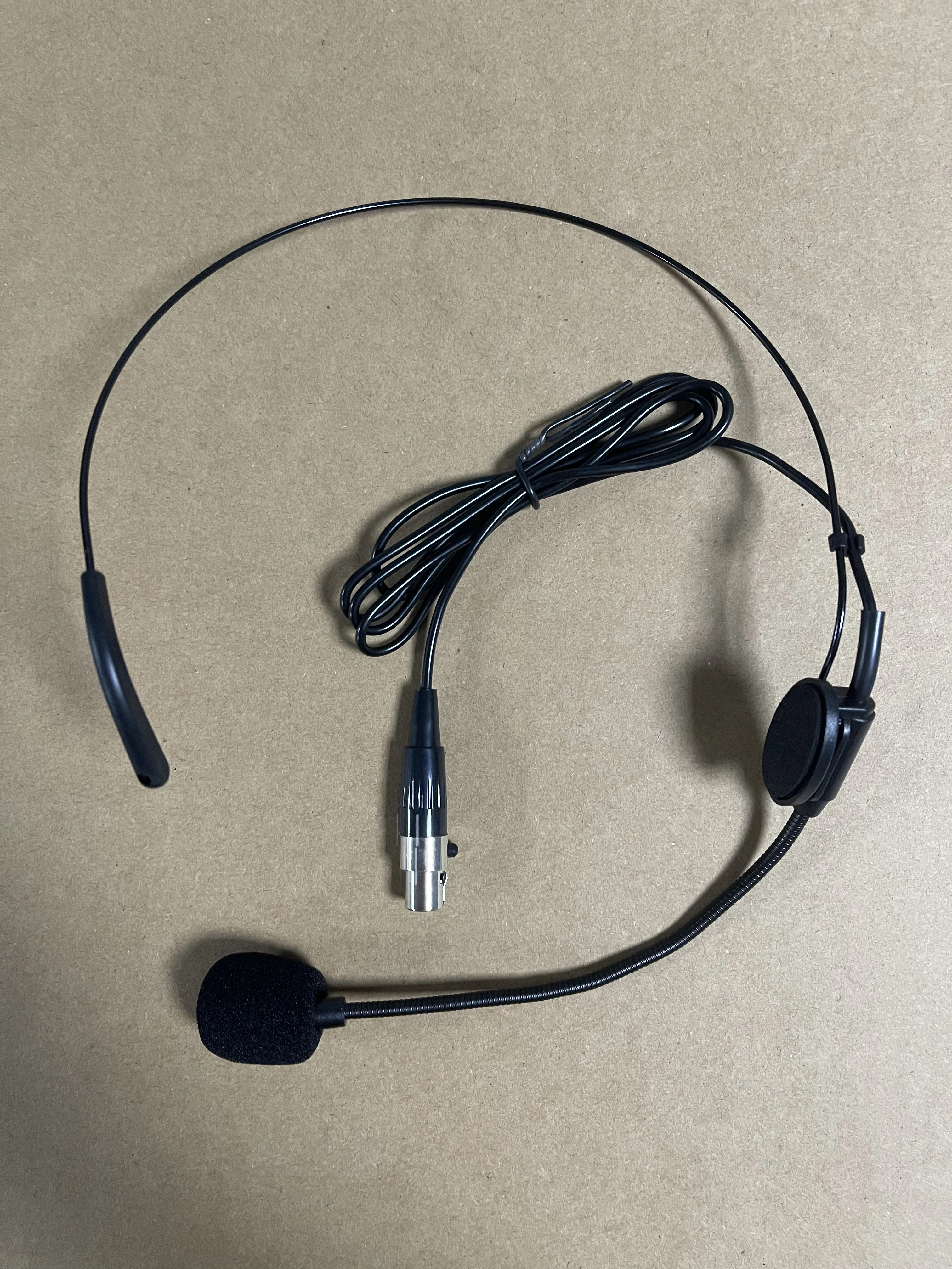 KATELEIYU Professional wireless microphone accessories Head mounted cable Collar clip cable 1.5m 3-pin Canon