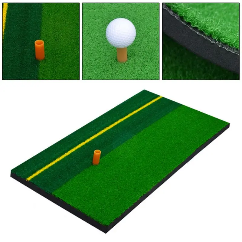 Golf Exercise Mat Training Hitting Grass Pad Backyard Indoor Practice Supplies